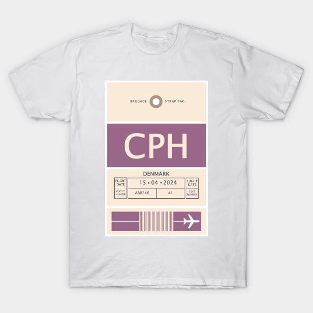 Copenhagen T-Shirt by AmandaGJ9t3